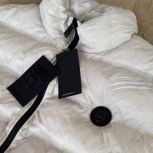 Philipp Plein Ivory Puffer Jacket